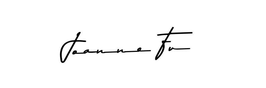 Joanne Fu stylish signature style. Best Handwritten Sign (Asem Kandis PERSONAL USE) for my name. Handwritten Signature Collection Ideas for my name Joanne Fu. Joanne Fu signature style 9 images and pictures png