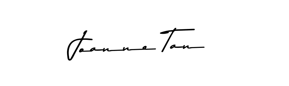 Design your own signature with our free online signature maker. With this signature software, you can create a handwritten (Asem Kandis PERSONAL USE) signature for name Joanne Tan. Joanne Tan signature style 9 images and pictures png