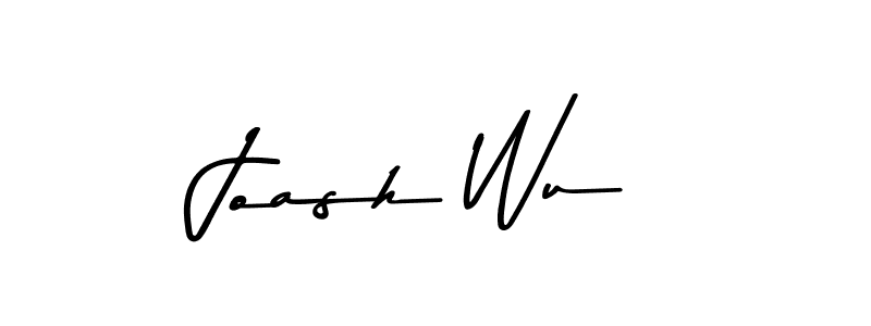 Use a signature maker to create a handwritten signature online. With this signature software, you can design (Asem Kandis PERSONAL USE) your own signature for name Joash Wu. Joash Wu signature style 9 images and pictures png