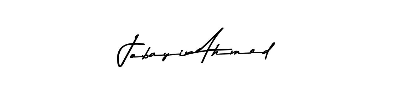 Make a beautiful signature design for name Jobayir Ahmed. Use this online signature maker to create a handwritten signature for free. Jobayir Ahmed signature style 9 images and pictures png