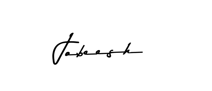 How to make Jobeesh name signature. Use Asem Kandis PERSONAL USE style for creating short signs online. This is the latest handwritten sign. Jobeesh signature style 9 images and pictures png