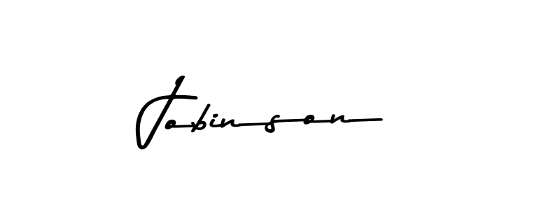 Make a beautiful signature design for name Jobinson. With this signature (Asem Kandis PERSONAL USE) style, you can create a handwritten signature for free. Jobinson signature style 9 images and pictures png