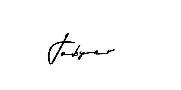 Make a beautiful signature design for name Jobyer. With this signature (Asem Kandis PERSONAL USE) style, you can create a handwritten signature for free. Jobyer signature style 9 images and pictures png