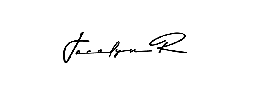 How to Draw Jocelyn R signature style? Asem Kandis PERSONAL USE is a latest design signature styles for name Jocelyn R. Jocelyn R signature style 9 images and pictures png