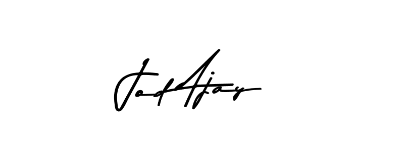 How to make Jod Ajay name signature. Use Asem Kandis PERSONAL USE style for creating short signs online. This is the latest handwritten sign. Jod Ajay signature style 9 images and pictures png