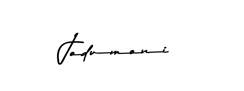 How to make Jodumoni signature? Asem Kandis PERSONAL USE is a professional autograph style. Create handwritten signature for Jodumoni name. Jodumoni signature style 9 images and pictures png