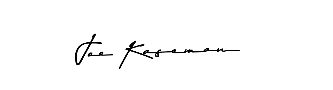 Use a signature maker to create a handwritten signature online. With this signature software, you can design (Asem Kandis PERSONAL USE) your own signature for name Joe Kaseman. Joe Kaseman signature style 9 images and pictures png