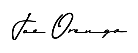 The Asem Kandis PERSONAL USE font gives name Joe Orenga a signature that looks effortless yet distinguished. Download high-res PNG instantly. Joe Orenga signature style 9 images and pictures png