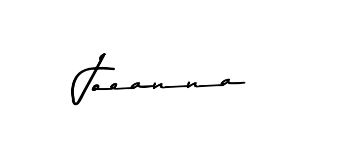 Use a signature maker to create a handwritten signature online. With this signature software, you can design (Asem Kandis PERSONAL USE) your own signature for name Joeanna. Joeanna signature style 9 images and pictures png