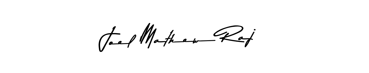 Make a beautiful signature design for name Joel Mathew Raj. With this signature (Asem Kandis PERSONAL USE) style, you can create a handwritten signature for free. Joel Mathew Raj signature style 9 images and pictures png