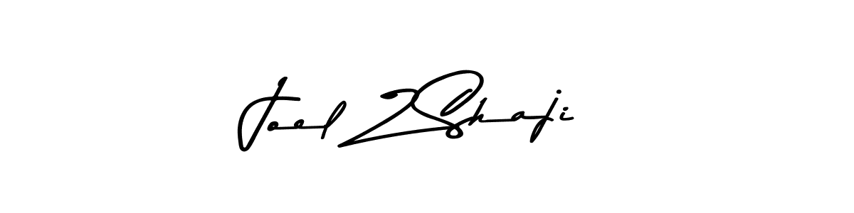 Also You can easily find your signature by using the search form. We will create Joel Z Shaji name handwritten signature images for you free of cost using Asem Kandis PERSONAL USE sign style. Joel Z Shaji signature style 9 images and pictures png