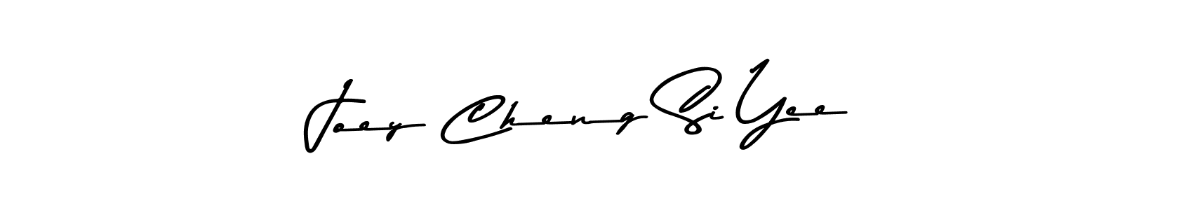 Make a beautiful signature design for name Joey Cheng Si Yee. With this signature (Asem Kandis PERSONAL USE) style, you can create a handwritten signature for free. Joey Cheng Si Yee signature style 9 images and pictures png