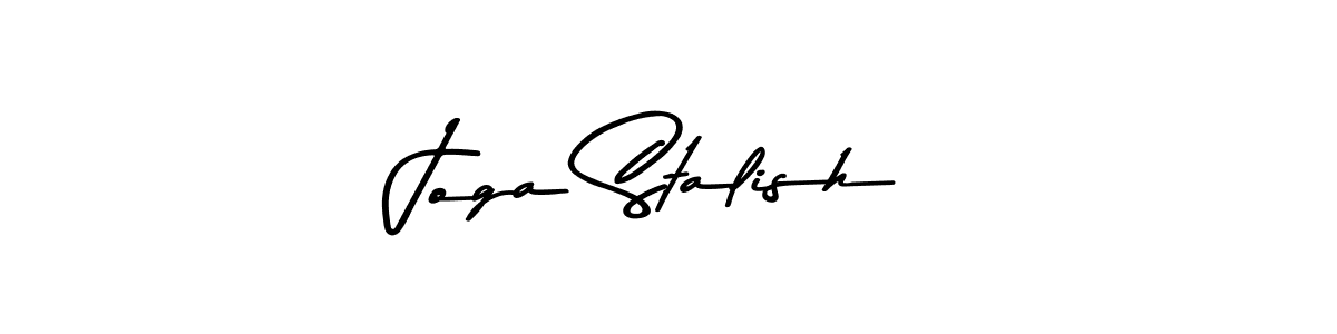 Once you've used our free online signature maker to create your best signature Asem Kandis PERSONAL USE style, it's time to enjoy all of the benefits that Joga Stalish name signing documents. Joga Stalish signature style 9 images and pictures png
