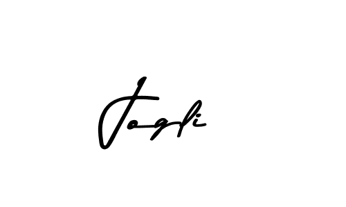 Use a signature maker to create a handwritten signature online. With this signature software, you can design (Asem Kandis PERSONAL USE) your own signature for name Jogli. Jogli signature style 9 images and pictures png