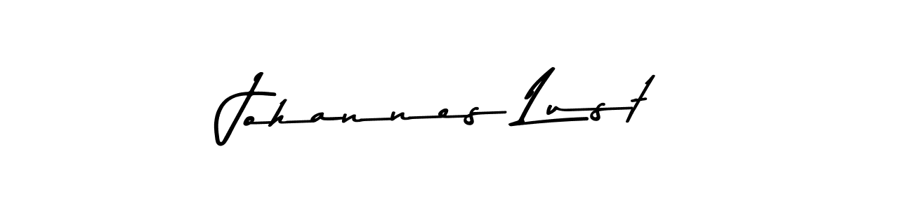 Make a short Johannes Lust signature style. Manage your documents anywhere anytime using Asem Kandis PERSONAL USE. Create and add eSignatures, submit forms, share and send files easily. Johannes Lust signature style 9 images and pictures png