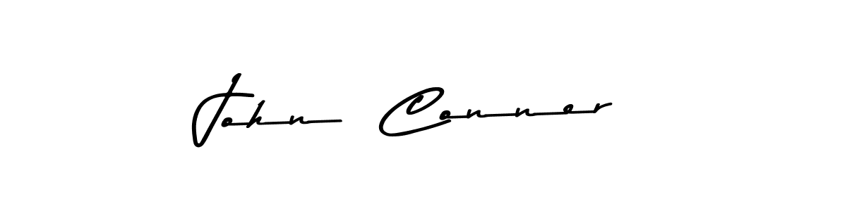 Create a beautiful signature design for name John  Conner. With this signature (Asem Kandis PERSONAL USE) fonts, you can make a handwritten signature for free. John  Conner signature style 9 images and pictures png