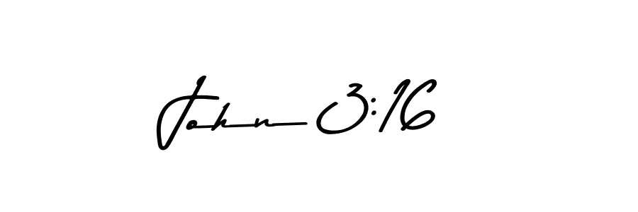 The best way (Asem Kandis PERSONAL USE) to make a short signature is to pick only two or three words in your name. The name John 3:16 include a total of six letters. For converting this name. John 3:16 signature style 9 images and pictures png