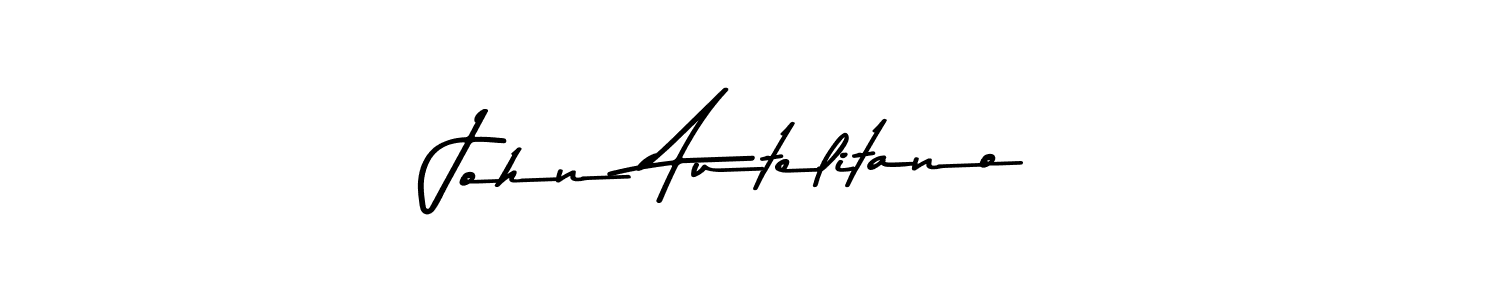 Also we have John Autelitano name is the best signature style. Create professional handwritten signature collection using Asem Kandis PERSONAL USE autograph style. John Autelitano signature style 9 images and pictures png