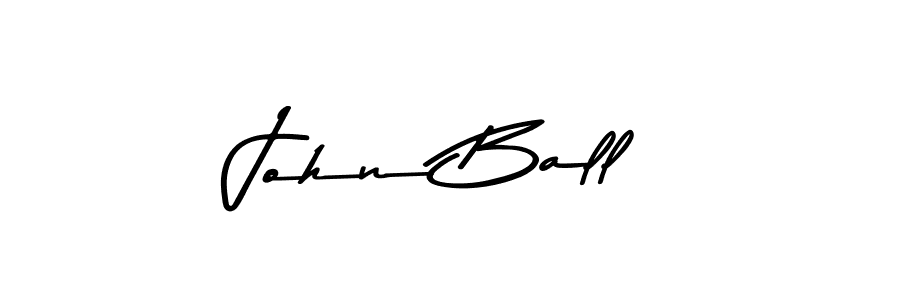 How to make John Ball signature? Asem Kandis PERSONAL USE is a professional autograph style. Create handwritten signature for John Ball name. John Ball signature style 9 images and pictures png