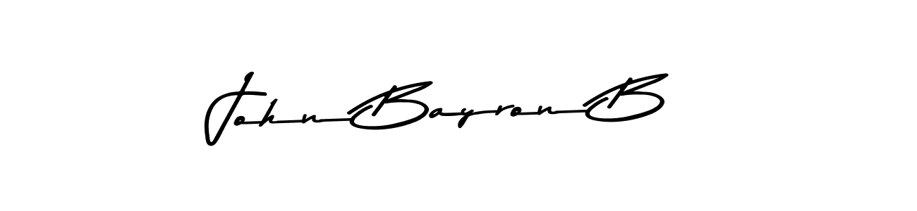 Also we have John Bayron B name is the best signature style. Create professional handwritten signature collection using Asem Kandis PERSONAL USE autograph style. John Bayron B signature style 9 images and pictures png