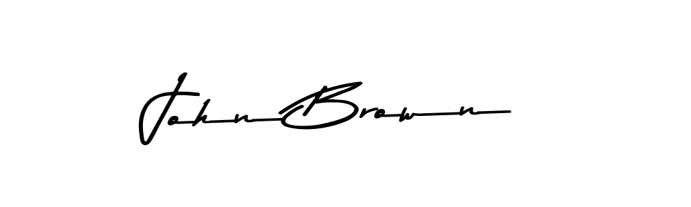 How to make John Brown name signature. Use Asem Kandis PERSONAL USE style for creating short signs online. This is the latest handwritten sign. John Brown signature style 9 images and pictures png