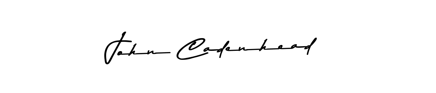 Also You can easily find your signature by using the search form. We will create John Cadenhead name handwritten signature images for you free of cost using Asem Kandis PERSONAL USE sign style. John Cadenhead signature style 9 images and pictures png