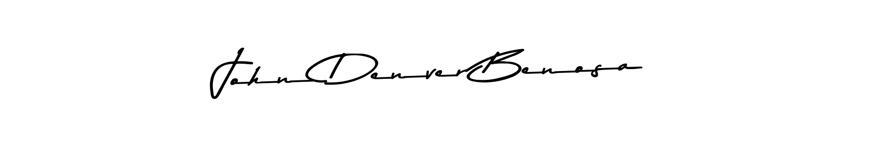 Design your own signature with our free online signature maker. With this signature software, you can create a handwritten (Asem Kandis PERSONAL USE) signature for name John Denver Benosa. John Denver Benosa signature style 9 images and pictures png