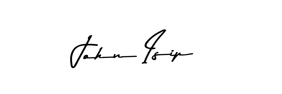 Make a beautiful signature design for name John Isip. With this signature (Asem Kandis PERSONAL USE) style, you can create a handwritten signature for free. John Isip signature style 9 images and pictures png