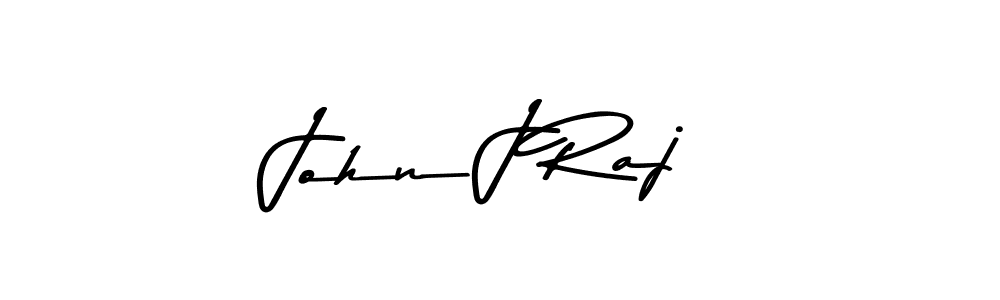 Create a beautiful signature design for name John J Raj. With this signature (Asem Kandis PERSONAL USE) fonts, you can make a handwritten signature for free. John J Raj signature style 9 images and pictures png