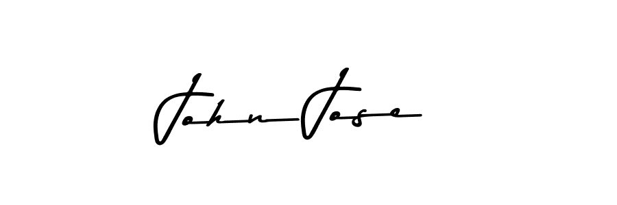 Use a signature maker to create a handwritten signature online. With this signature software, you can design (Asem Kandis PERSONAL USE) your own signature for name John Jose. John Jose signature style 9 images and pictures png