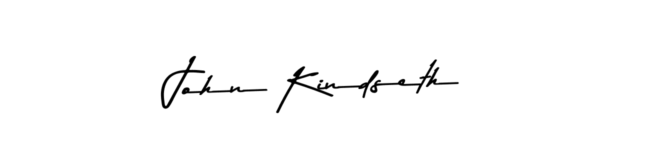 John Kindseth stylish signature style. Best Handwritten Sign (Asem Kandis PERSONAL USE) for my name. Handwritten Signature Collection Ideas for my name John Kindseth. John Kindseth signature style 9 images and pictures png
