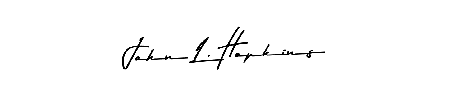 The best way (Asem Kandis PERSONAL USE) to make a short signature is to pick only two or three words in your name. The name John L. Hopkins include a total of six letters. For converting this name. John L. Hopkins signature style 9 images and pictures png