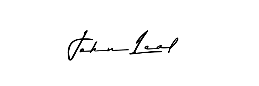 Asem Kandis PERSONAL USE is a professional signature style that is perfect for those who want to add a touch of class to their signature. It is also a great choice for those who want to make their signature more unique. Get John Leal name to fancy signature for free. John Leal signature style 9 images and pictures png