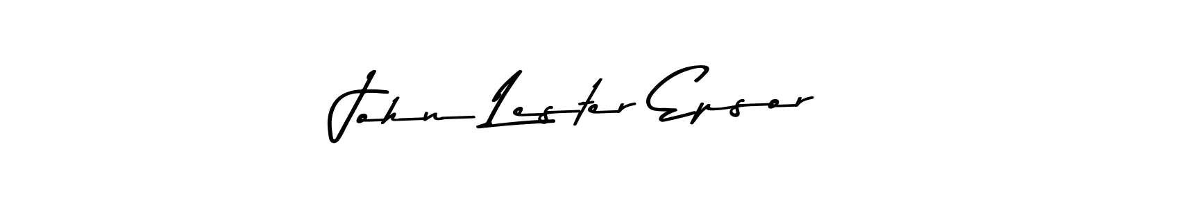 How to make John Lester Epsor signature? Asem Kandis PERSONAL USE is a professional autograph style. Create handwritten signature for John Lester Epsor name. John Lester Epsor signature style 9 images and pictures png