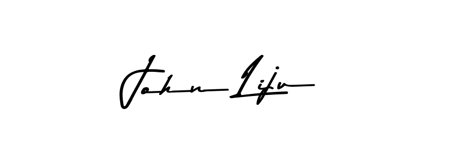 You should practise on your own different ways (Asem Kandis PERSONAL USE) to write your name (John Liju) in signature. don't let someone else do it for you. John Liju signature style 9 images and pictures png