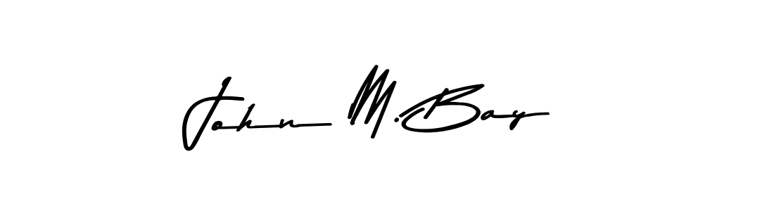 Also You can easily find your signature by using the search form. We will create John M. Bay name handwritten signature images for you free of cost using Asem Kandis PERSONAL USE sign style. John M. Bay signature style 9 images and pictures png