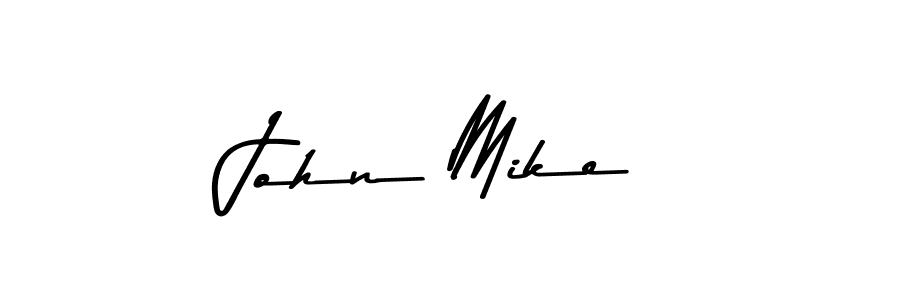 Create a beautiful signature design for name John Mike. With this signature (Asem Kandis PERSONAL USE) fonts, you can make a handwritten signature for free. John Mike signature style 9 images and pictures png