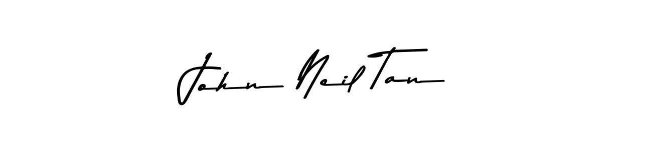 Design your own signature with our free online signature maker. With this signature software, you can create a handwritten (Asem Kandis PERSONAL USE) signature for name John Neil Tan. John Neil Tan signature style 9 images and pictures png