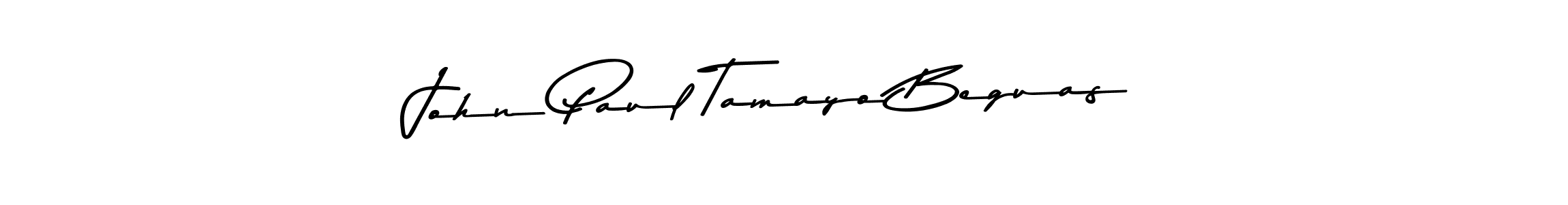 John Paul Tamayo Beguas stylish signature style. Best Handwritten Sign (Asem Kandis PERSONAL USE) for my name. Handwritten Signature Collection Ideas for my name John Paul Tamayo Beguas. John Paul Tamayo Beguas signature style 9 images and pictures png