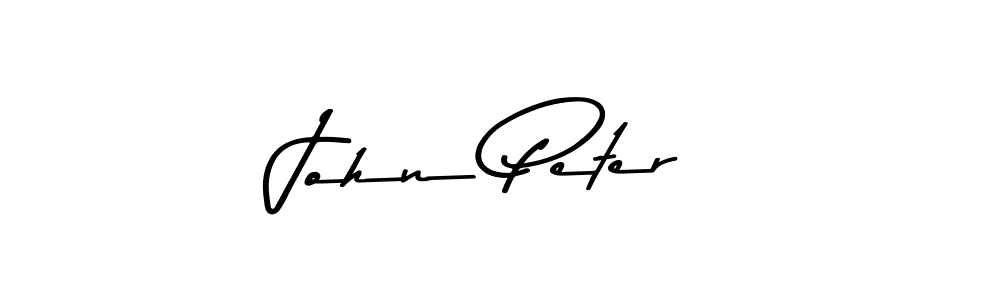 The best way (Asem Kandis PERSONAL USE) to make a short signature is to pick only two or three words in your name. The name John Peter include a total of six letters. For converting this name. John Peter signature style 9 images and pictures png
