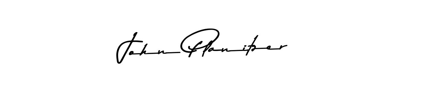 Design your own signature with our free online signature maker. With this signature software, you can create a handwritten (Asem Kandis PERSONAL USE) signature for name John Planitzer. John Planitzer signature style 9 images and pictures png