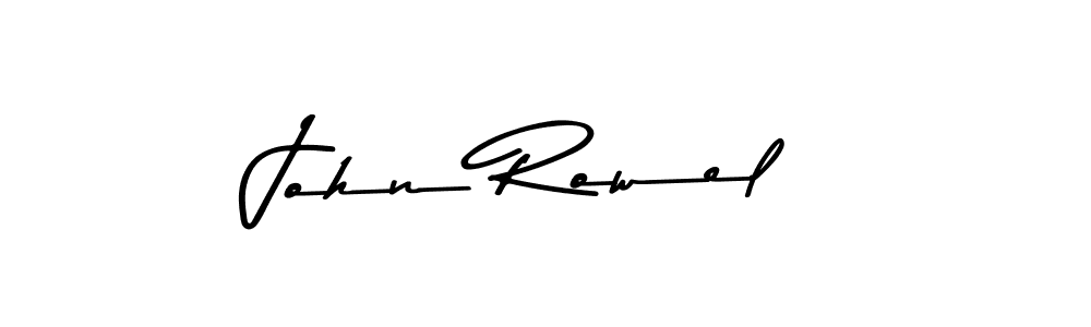 This is the best signature style for the John Rowel name. Also you like these signature font (Asem Kandis PERSONAL USE). Mix name signature. John Rowel signature style 9 images and pictures png