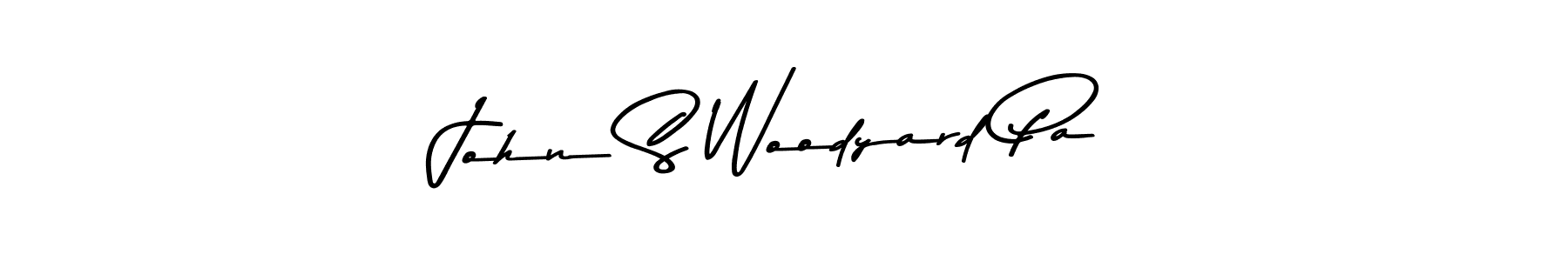 Create a beautiful signature design for name John S Woodyard Pa. With this signature (Asem Kandis PERSONAL USE) fonts, you can make a handwritten signature for free. John S Woodyard Pa signature style 9 images and pictures png