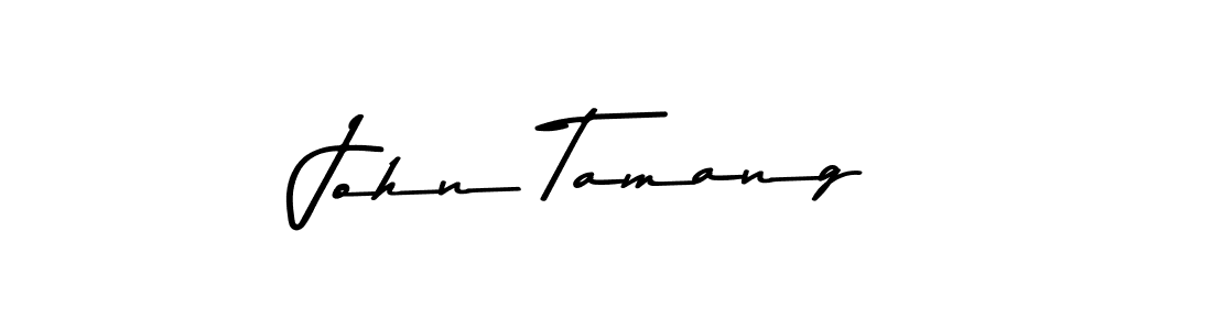 How to make John Tamang signature? Asem Kandis PERSONAL USE is a professional autograph style. Create handwritten signature for John Tamang name. John Tamang signature style 9 images and pictures png