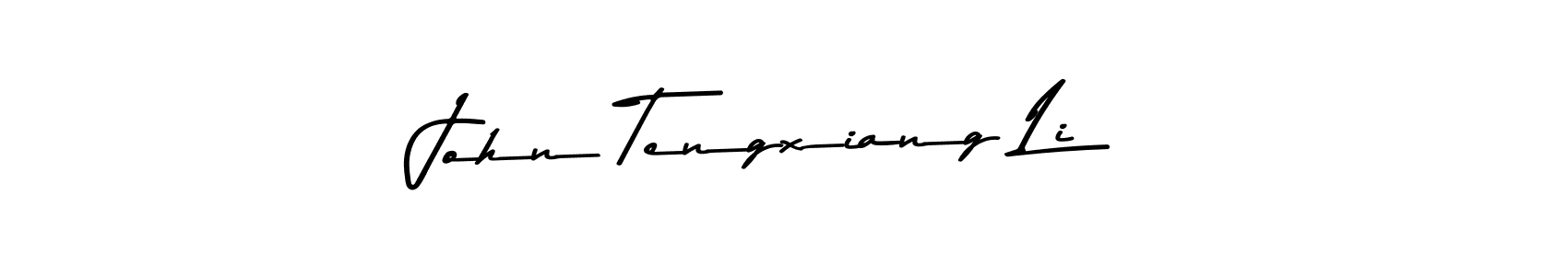 Make a beautiful signature design for name John Tengxiang Li. With this signature (Asem Kandis PERSONAL USE) style, you can create a handwritten signature for free. John Tengxiang Li signature style 9 images and pictures png