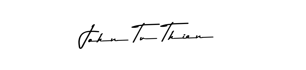 How to make John Tu Thien signature? Asem Kandis PERSONAL USE is a professional autograph style. Create handwritten signature for John Tu Thien name. John Tu Thien signature style 9 images and pictures png