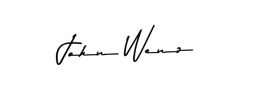 You should practise on your own different ways (Asem Kandis PERSONAL USE) to write your name (John Wenz) in signature. don't let someone else do it for you. John Wenz signature style 9 images and pictures png