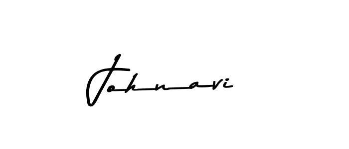 Make a beautiful signature design for name Johnavi. With this signature (Asem Kandis PERSONAL USE) style, you can create a handwritten signature for free. Johnavi signature style 9 images and pictures png