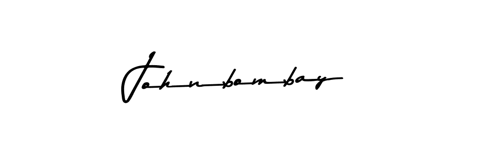 Johnbombay stylish signature style. Best Handwritten Sign (Asem Kandis PERSONAL USE) for my name. Handwritten Signature Collection Ideas for my name Johnbombay. Johnbombay signature style 9 images and pictures png