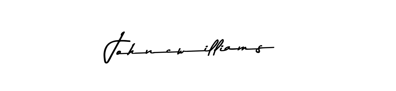 How to Draw Johncwilliams signature style? Asem Kandis PERSONAL USE is a latest design signature styles for name Johncwilliams. Johncwilliams signature style 9 images and pictures png